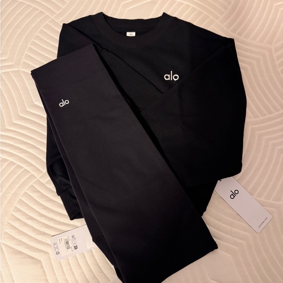 ALO Yoga Pants - ALO Yoga Black set